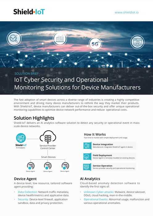 Device Manufacturer Brief